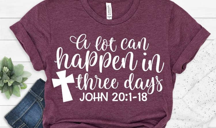 A Lot Can Happen In Three Days John 20:1-18