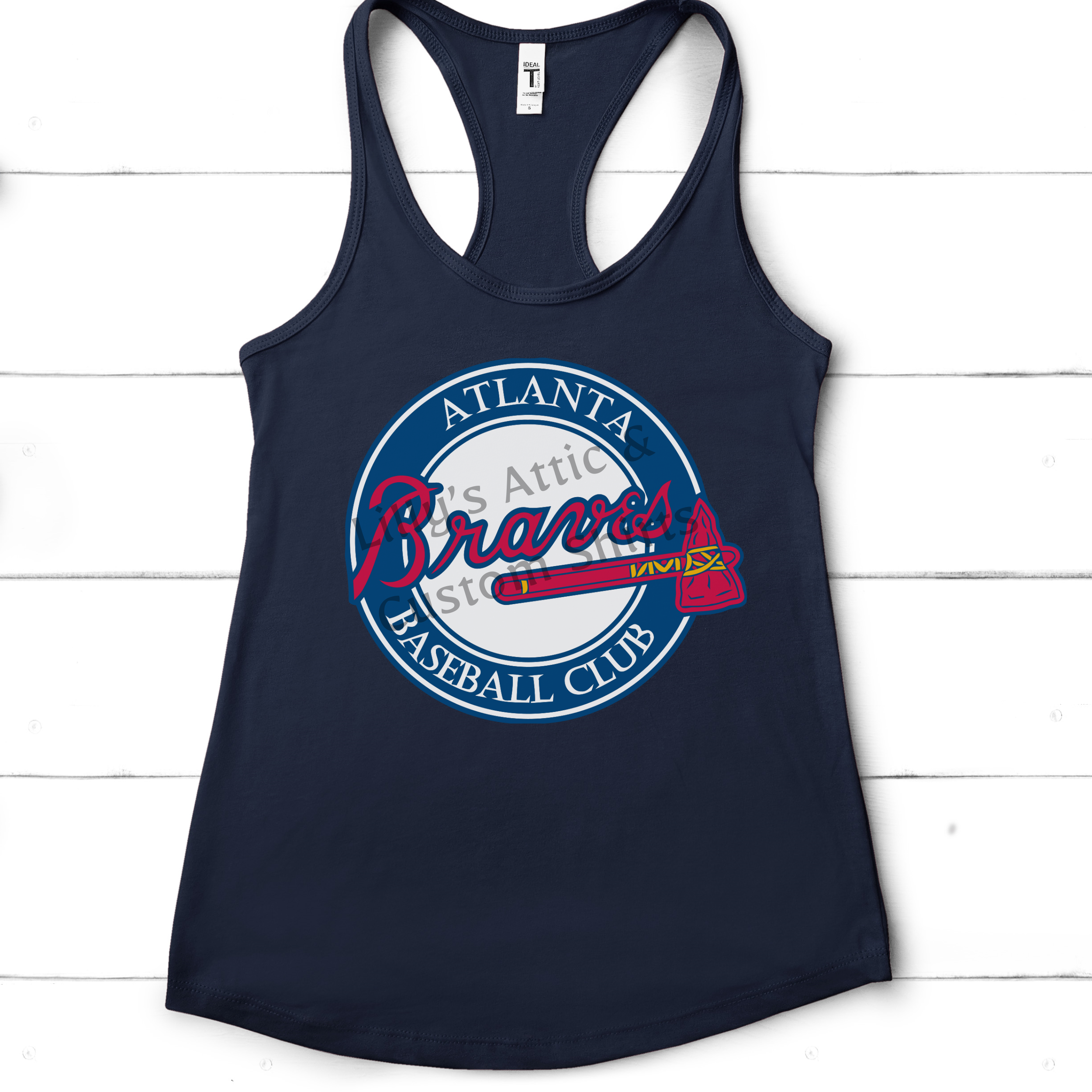 Atlanta Braves Baseball Club Tank