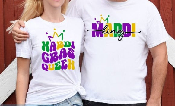 Mardi Gras King and Queen