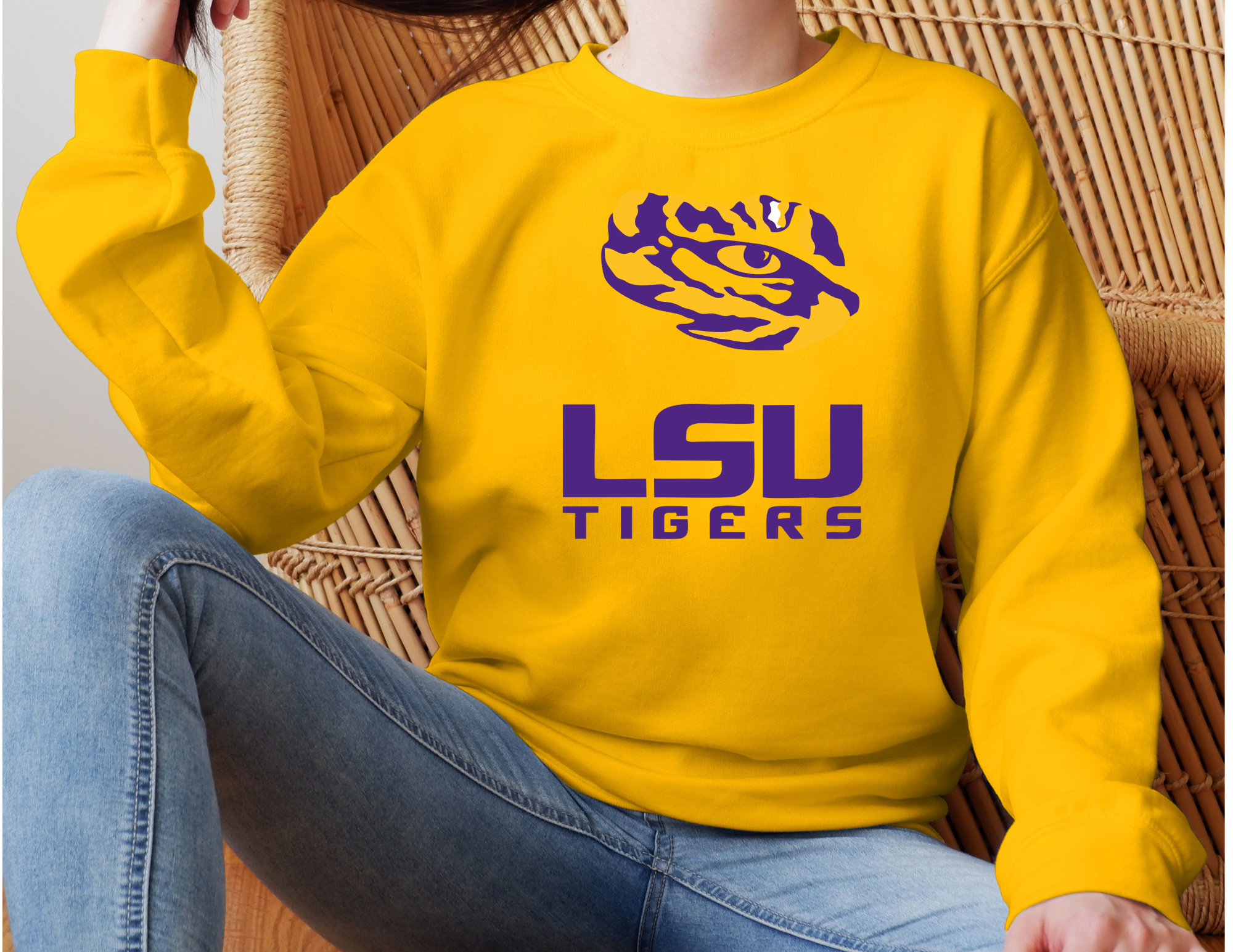 Eye of the LSU Tigers