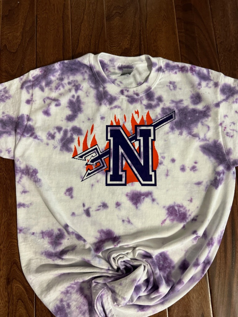 Northwestern State University Custom Tie Dyed T-Shirt